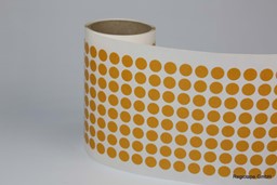 Zeige Details für F22401 doppelseitige Klebepunkte, stark/stark, 35 mm rund ohne Lasche, Acrylatkleber, 0,11 mm Dicke, 5.000 Stück pro Rolle Bild von F22401 doppelseitige Klebepunkte, stark/stark, 35 mm rund ohne Lasche, Acrylatkleber, 0,11 mm Dicke, 5.000 Stück pro Rolle