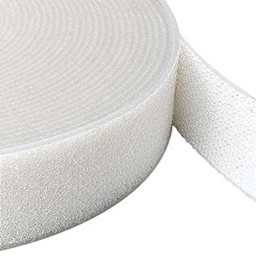 Zeige Details für RT 85VBtB1-W Klettband, Back to Back, weiß, 25 Meter pro Rolle Bild von RT 85VBtB1-W Klettband, Back to Back, weiß, 25 Meter pro Rolle