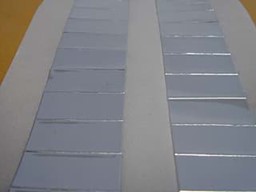 Bild von RTF 80050 Formstanzteile nach Kundenwunsch, aus Aluminiumklebeband, silber, verschiedene Stärken, Preise auf Anfrage