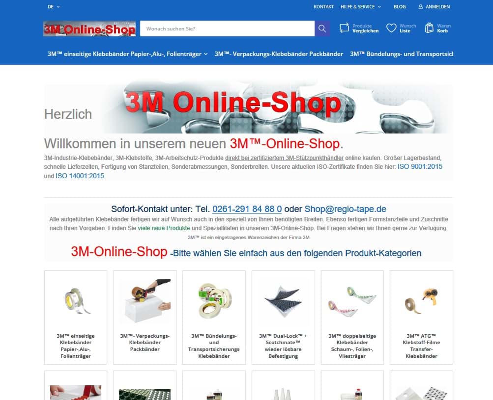 Bild für Kategorie 3M Klebebänder